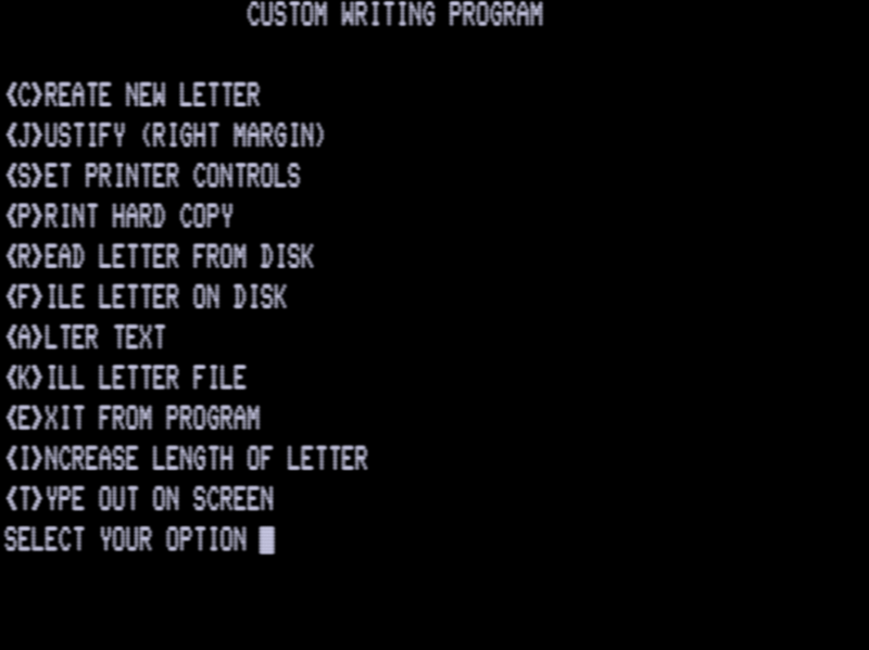 Screen shot